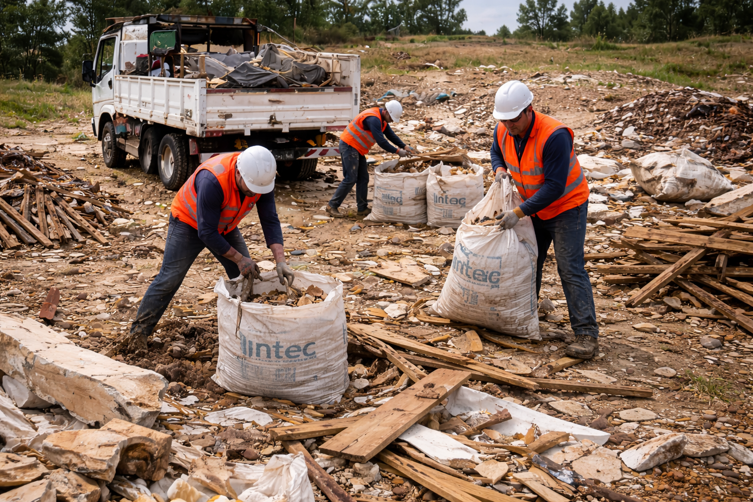 Aseo industrial y retiro de residuos en obras Melipilla, Maria Pinto